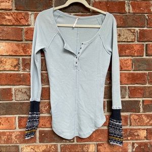 Long sleeve free people top
